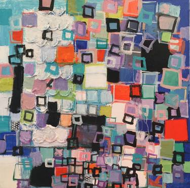 Original Abstract Paintings by Michelle Daisley Moffitt