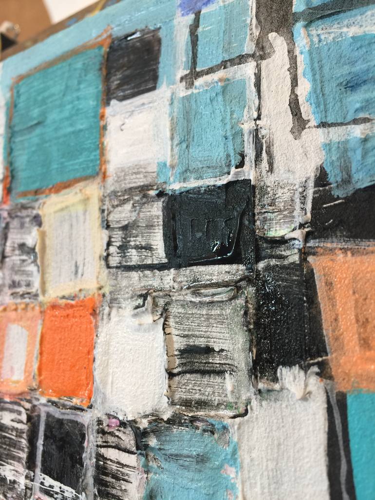 Original Abstract Expressionism Abstract Painting by Michelle Daisley Moffitt