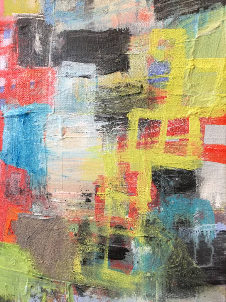 Original Abstract Expressionism Abstract Painting by Michelle Daisley Moffitt