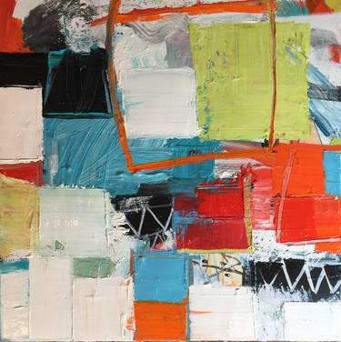 Original Abstract Expressionism Abstract Paintings by Michelle Daisley Moffitt