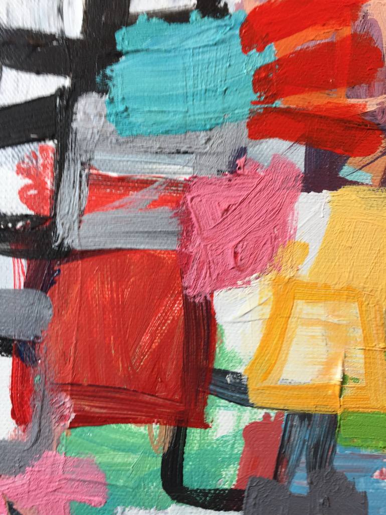 Original Abstract Expressionism Abstract Painting by Michelle Daisley Moffitt