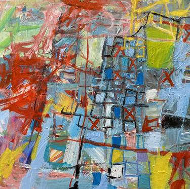 Original Abstract Expressionism Abstract Paintings by Michelle Daisley Moffitt