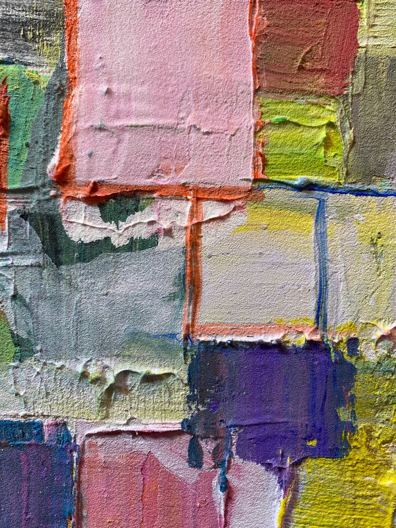 Original Abstract Expressionism Abstract Painting by Michelle Daisley Moffitt