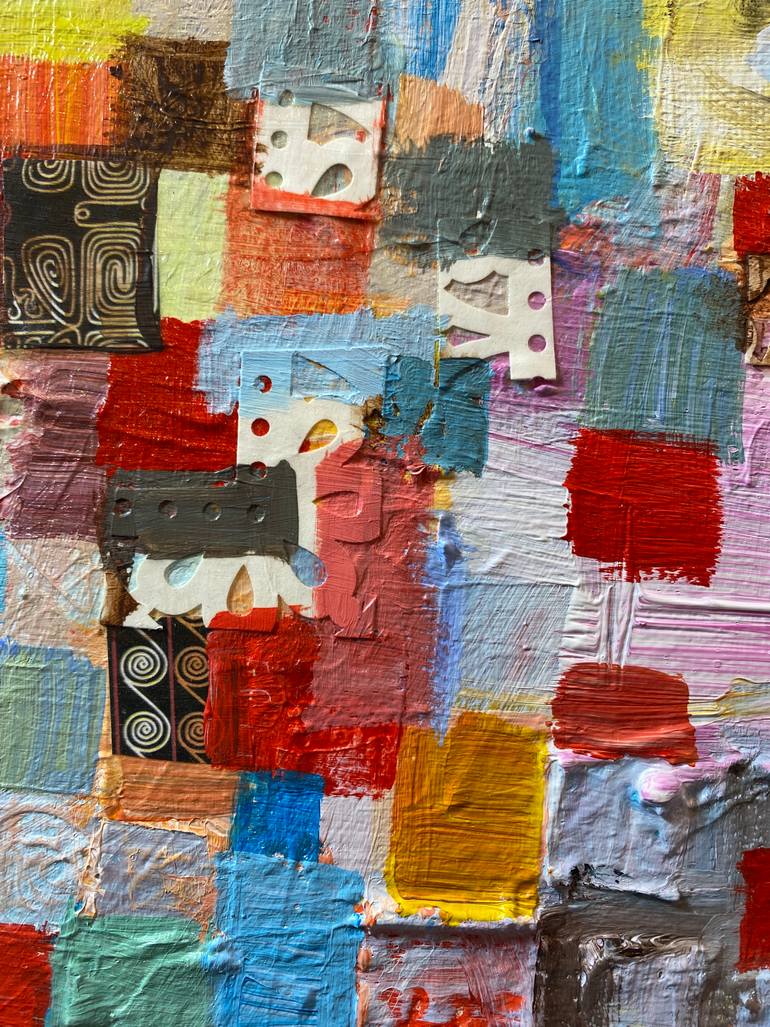 Original Abstract Expressionism Abstract Painting by Michelle Daisley Moffitt