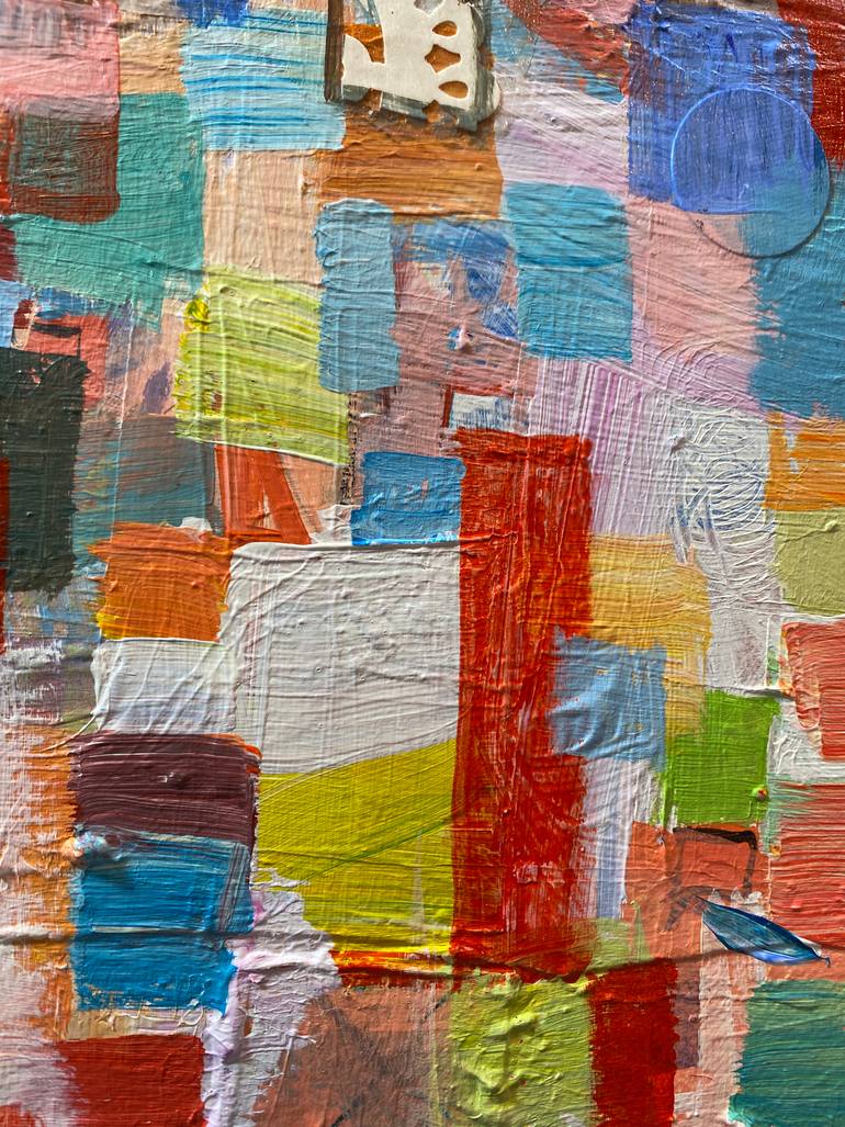 Original Abstract Expressionism Abstract Painting by Michelle Daisley Moffitt