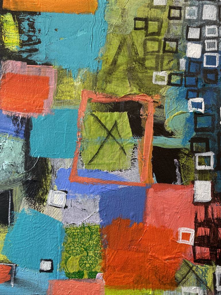 Original Abstract Painting by Michelle Daisley Moffitt