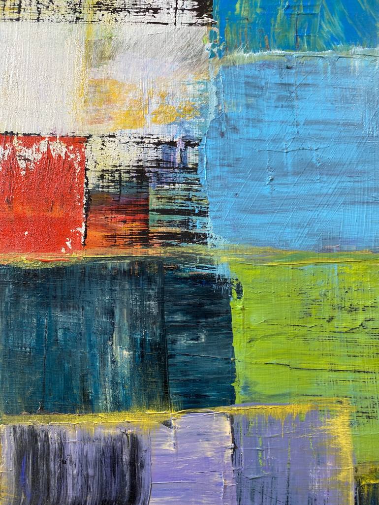 Original Abstract Expressionism Abstract Painting by Michelle Daisley Moffitt