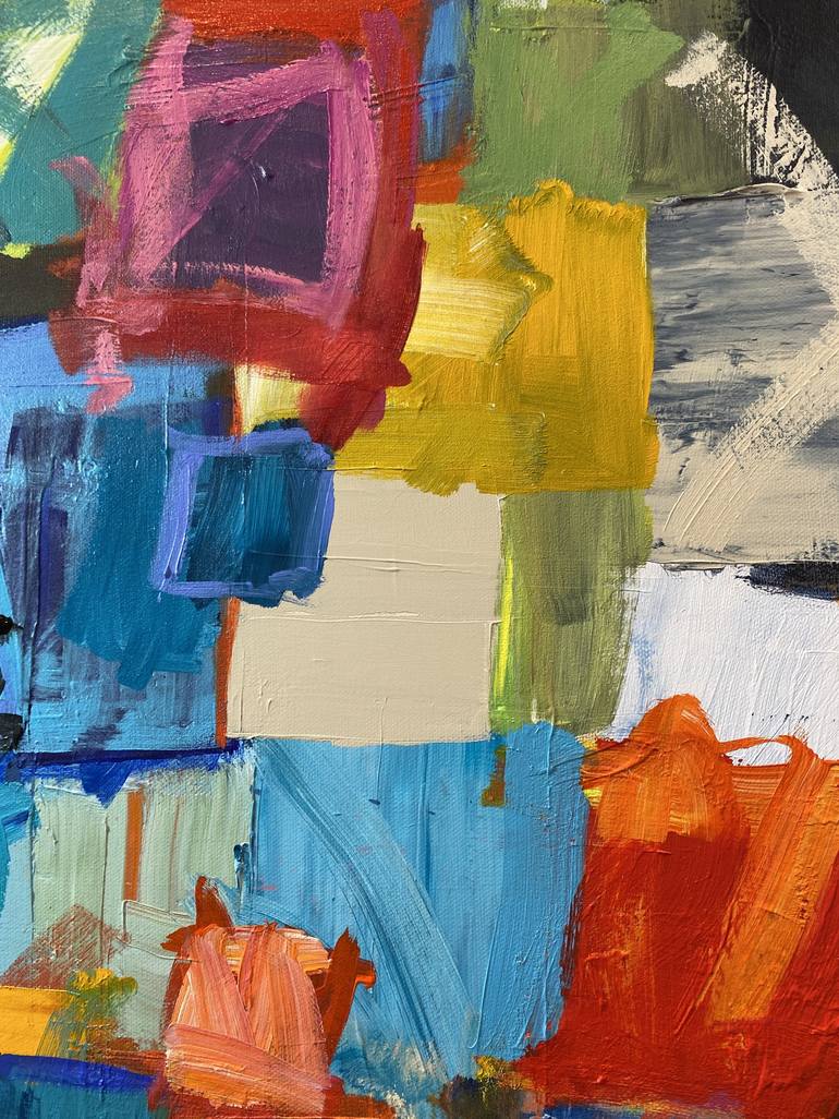 Original Abstract Expressionism Abstract Painting by Michelle Daisley Moffitt