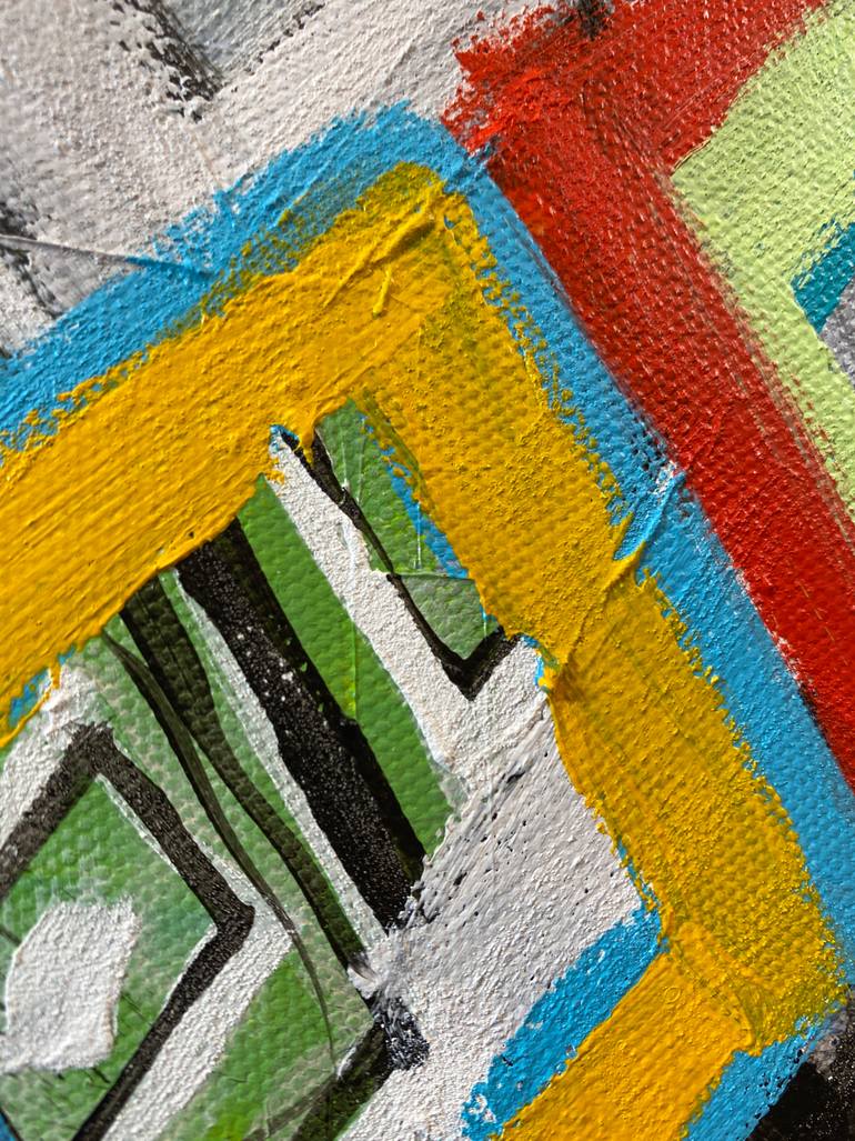 Original Abstract Expressionism Abstract Painting by Michelle Daisley Moffitt