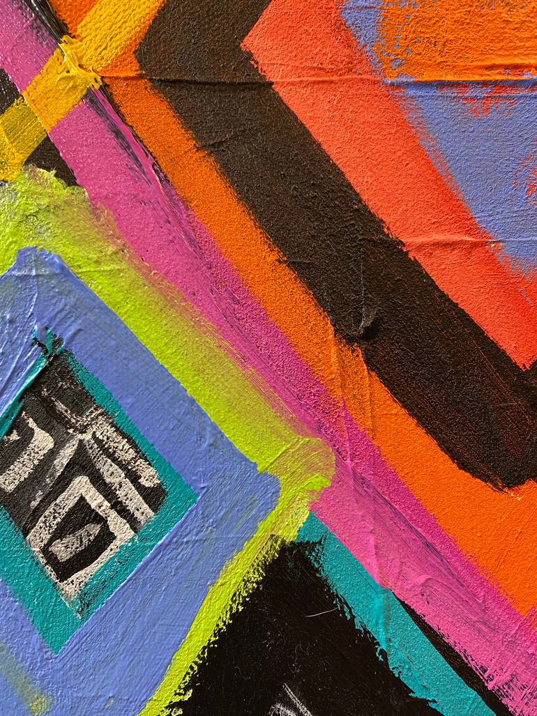 Original Abstract Expressionism Abstract Painting by Michelle Daisley Moffitt