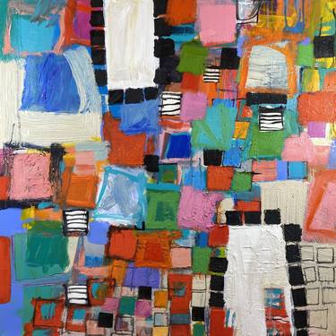 Original Abstract Expressionism Abstract Paintings by Michelle Daisley Moffitt