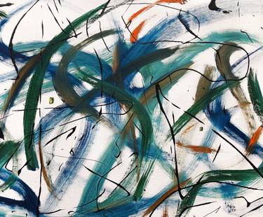 Original Abstract Expressionism Abstract Paintings by Marcus Carlsson