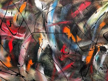 Original Abstract Expressionism Abstract Paintings by Marcus Carlsson