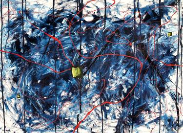 Original Abstract Expressionism Abstract Paintings by Marcus Carlsson