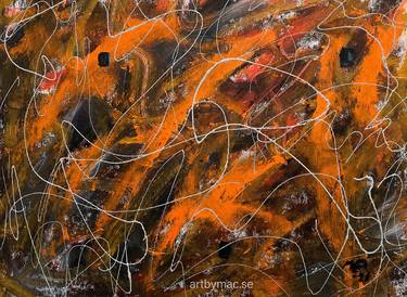 Print of Abstract Expressionism Abstract Paintings by Marcus Carlsson