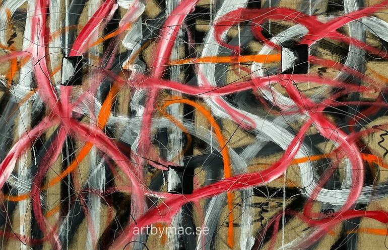Print of Abstract Expressionism Abstract Paintings by Marcus Carlsson