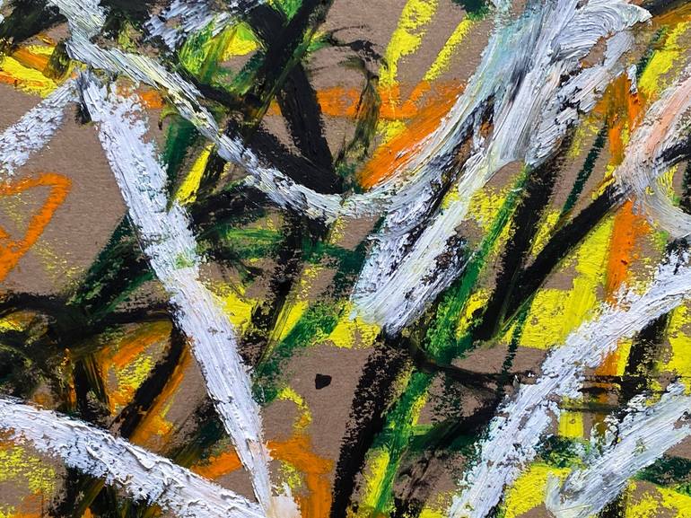 Original Abstract Expressionism Abstract Painting by Marcus Carlsson