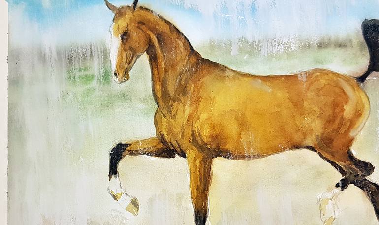 Original Horse Painting by Jamal Toomaj