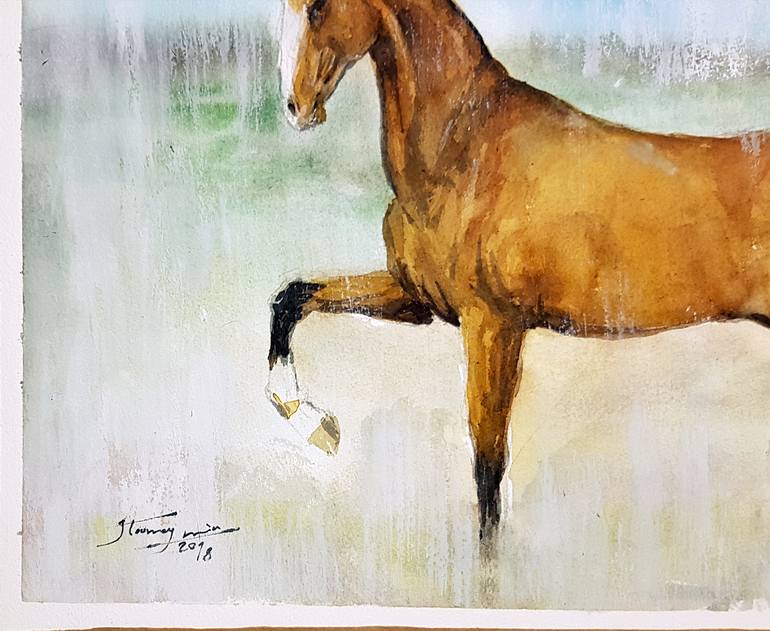 Original Horse Painting by Jamal Toomaj