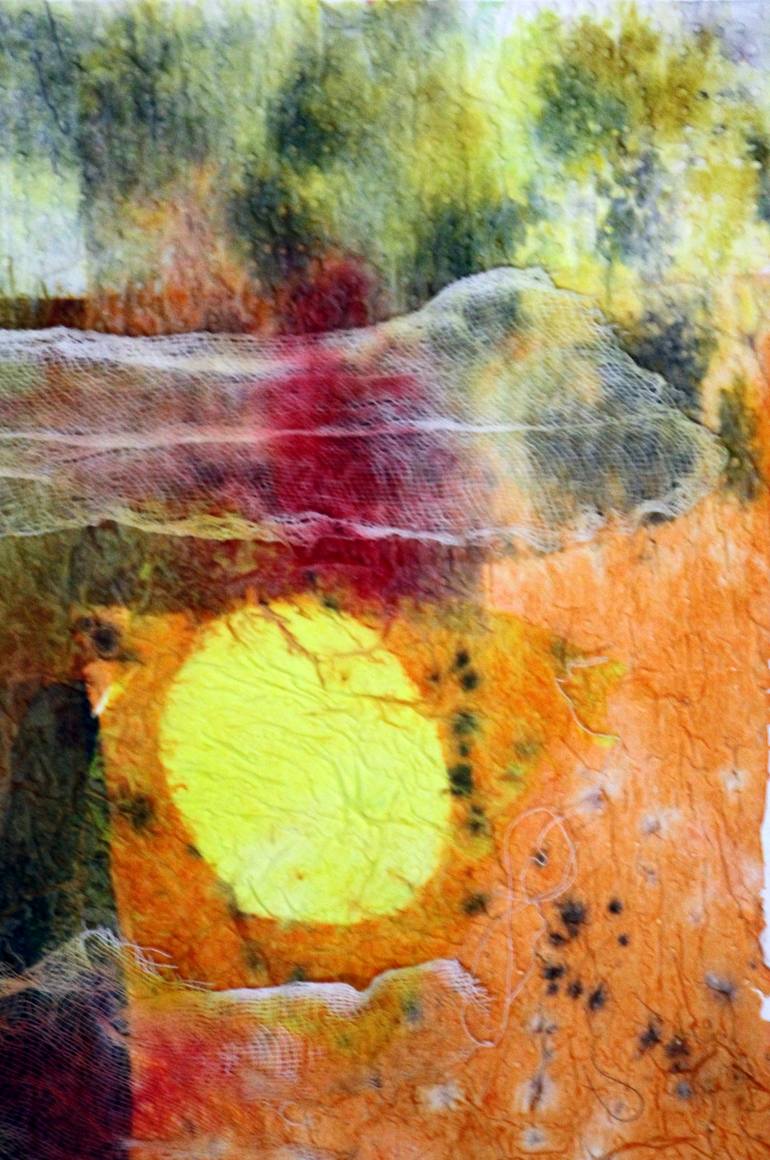 Original Modernism Abstract Painting by Jamaleddin Toomajnia