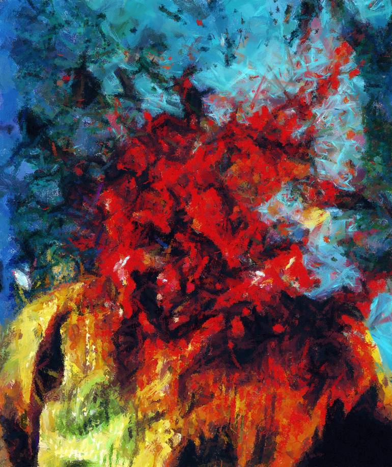 精神的破裂 Drawing by Richard Michaud | Saatchi Art