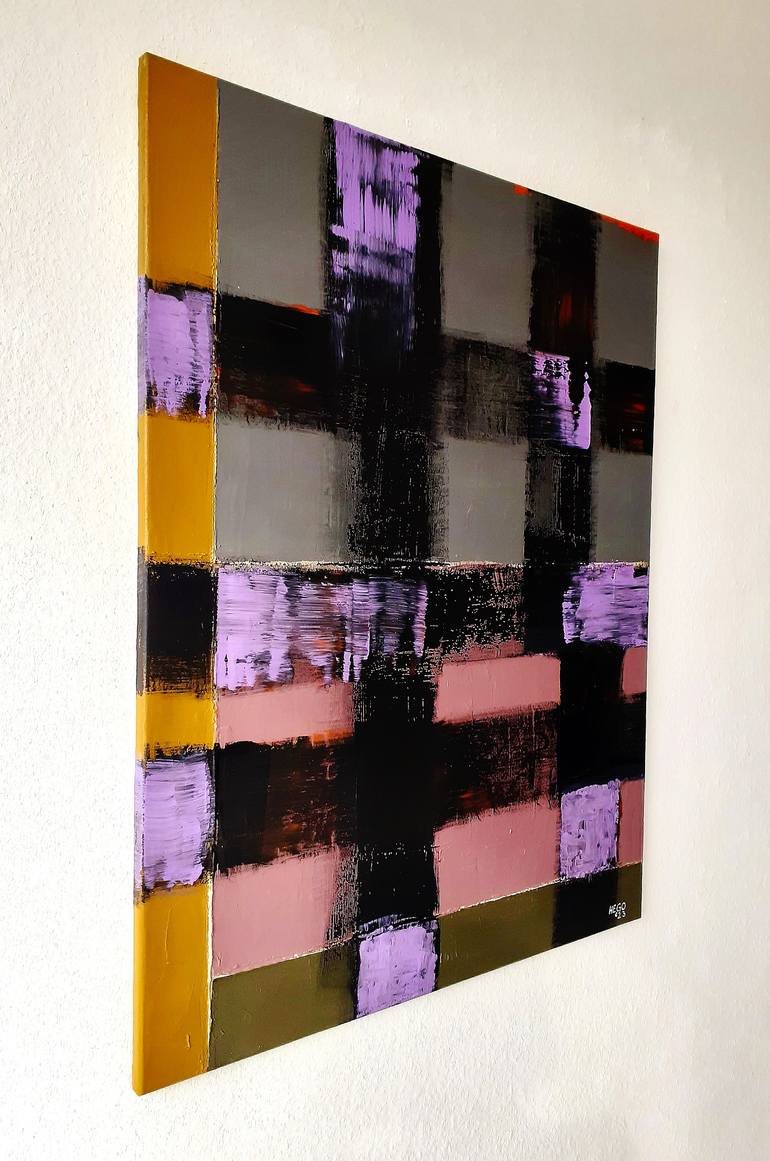 Original Contemporary Abstract Painting by Heinz Hego Goevert