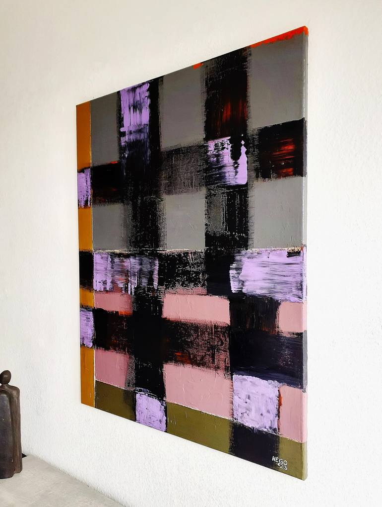 Original Contemporary Abstract Painting by Heinz Hego Goevert