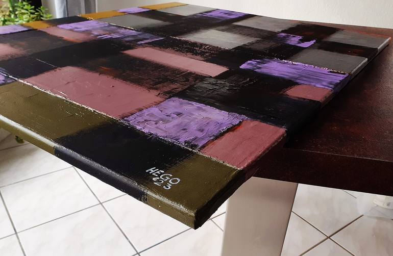 Original Contemporary Abstract Painting by Heinz Hego Goevert