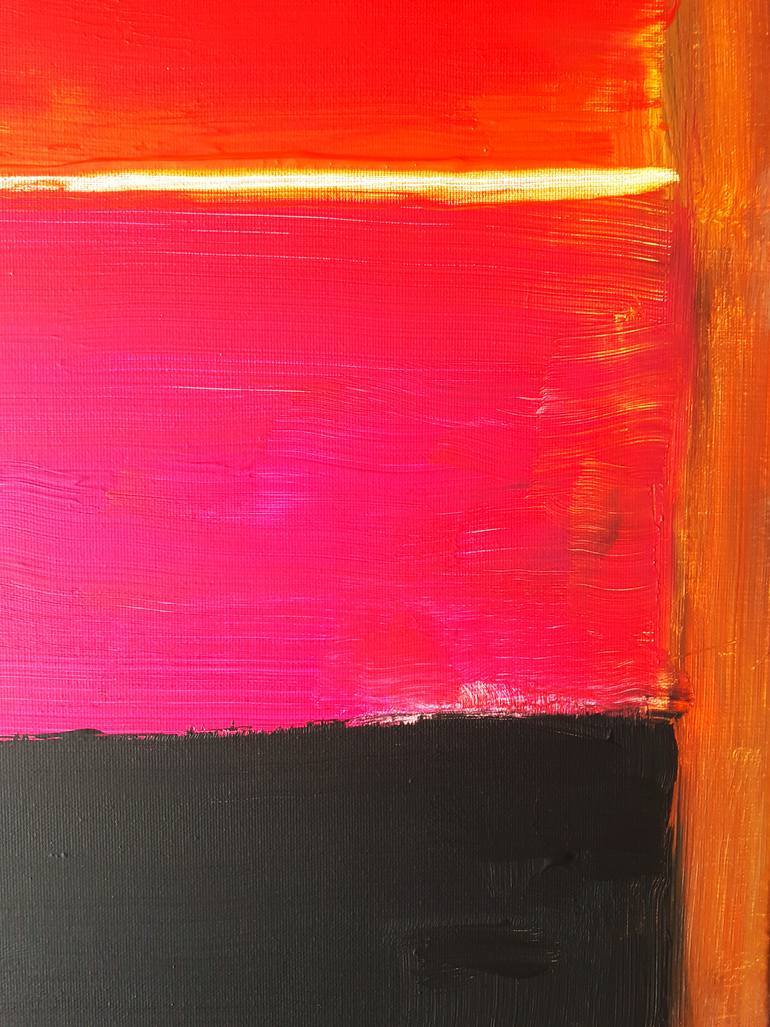 Original Color Field Painting Abstract Painting by Heinz Hego Goevert
