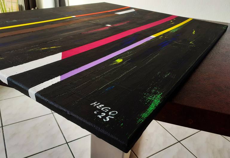 Original Contemporary Abstract Painting by Heinz Hego Goevert