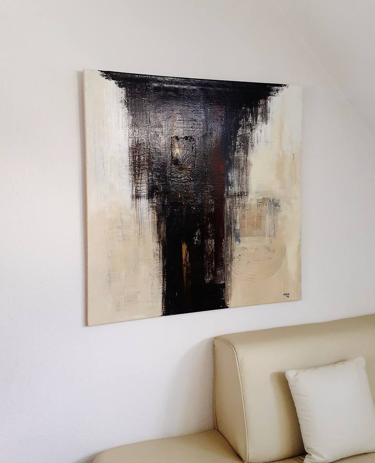 Original Abstract Painting by Heinz HEGO Goevert