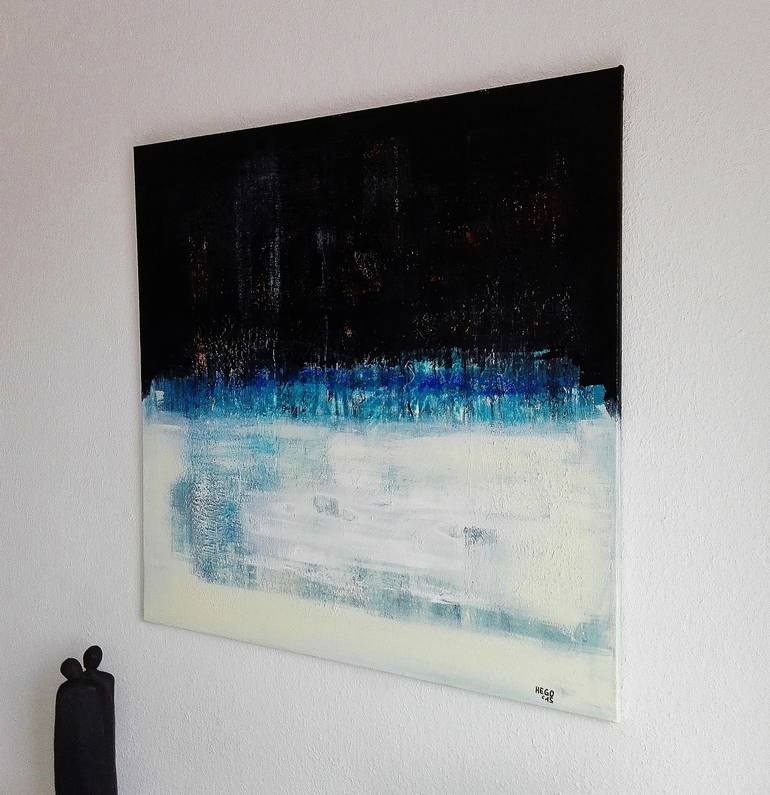 Original Abstract Painting by Heinz HEGO Goevert