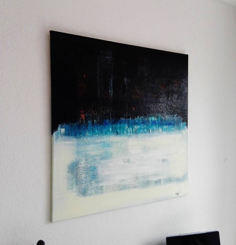 Original Abstract Painting by Heinz HEGO Goevert