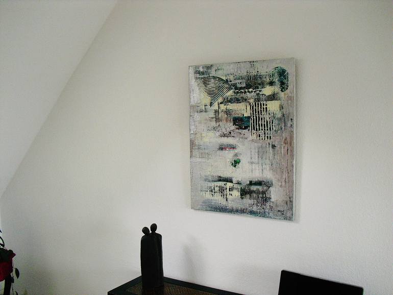 Original Abstract Painting by Heinz Hego Goevert