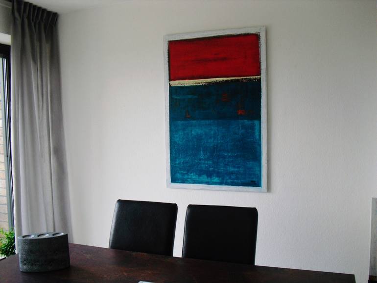 Original Abstract Painting by Heinz HEGO Goevert