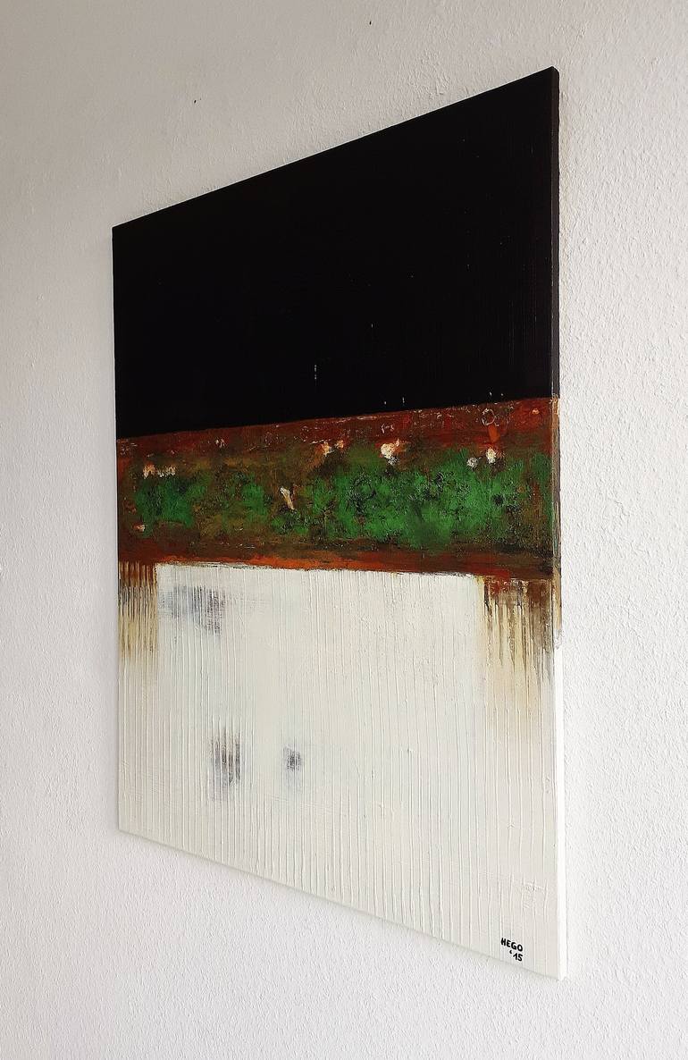 Original Abstract Painting by Heinz HEGO Goevert