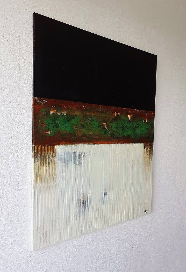 Original Abstract Painting by Heinz HEGO Goevert