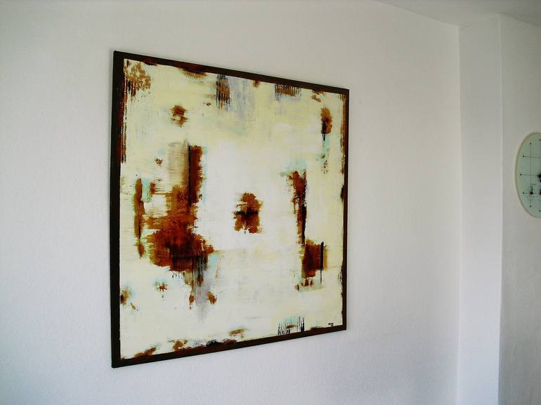 Original Abstract Painting by Heinz HEGO Goevert