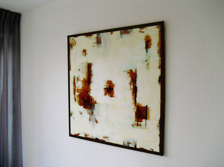 Original Abstract Painting by Heinz HEGO Goevert