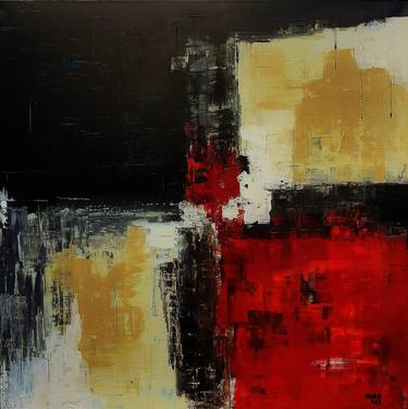 Original Abstract Paintings by Heinz HEGO Goevert