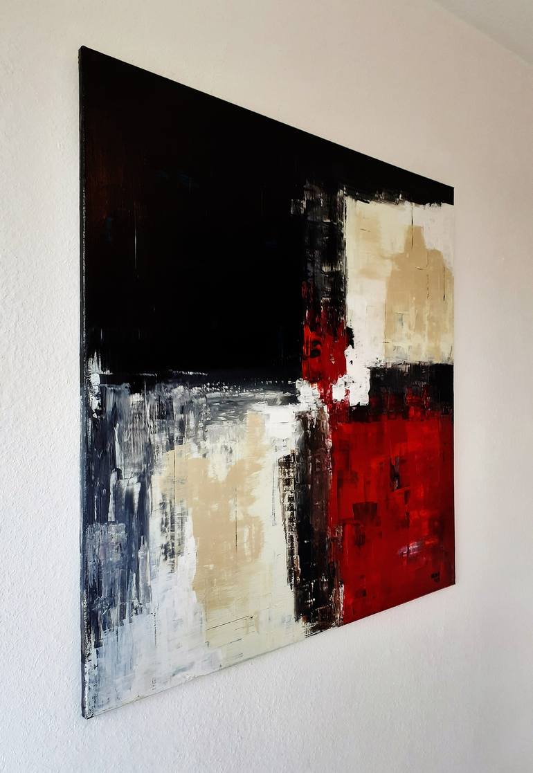 Original Abstract Painting by Heinz HEGO Goevert