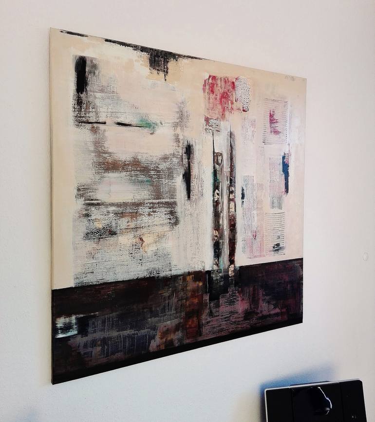 Original Abstract Painting by Heinz Hego Goevert