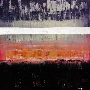 Original Abstract Paintings by Heinz HEGO Goevert