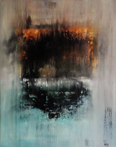 Original Abstract Paintings by Heinz HEGO Goevert