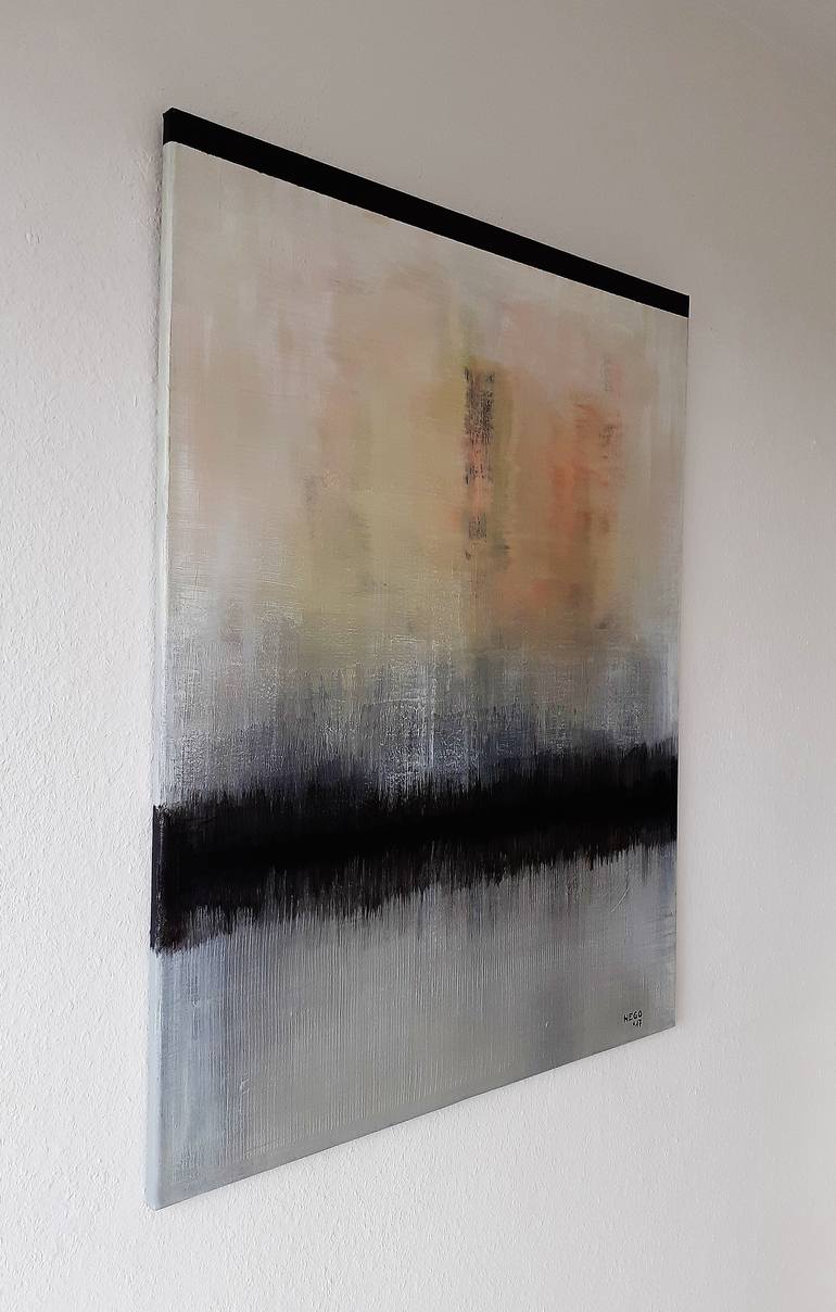 Original Abstract Painting by Heinz HEGO Goevert