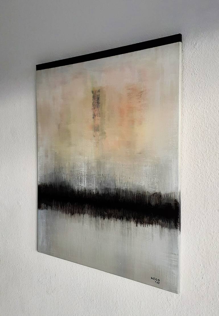 Original Abstract Painting by Heinz HEGO Goevert