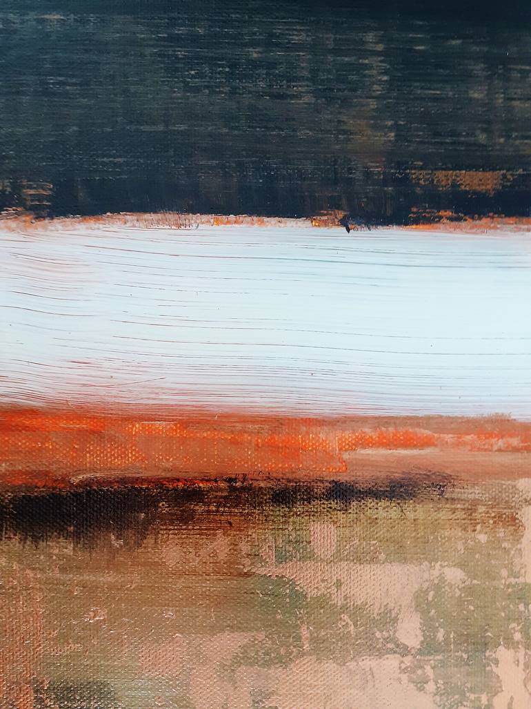 Original Abstract Painting by Heinz Hego Goevert