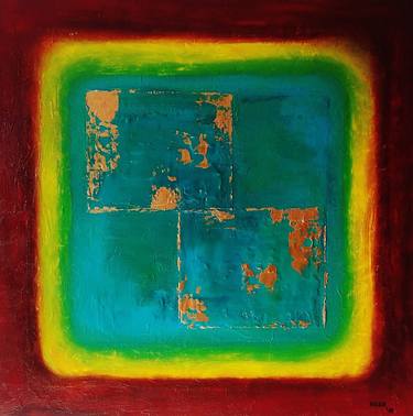 Original Abstract Paintings by Heinz HEGO Goevert