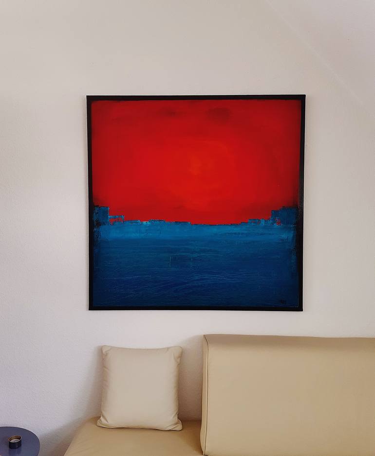 Original Abstract Painting by Heinz HEGO Goevert