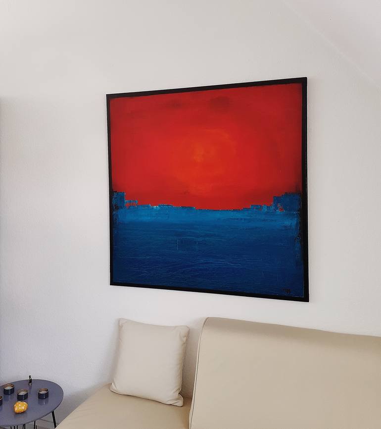 Original Abstract Painting by Heinz HEGO Goevert